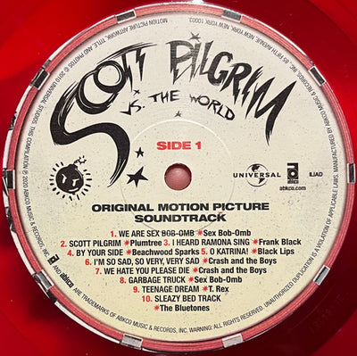 Soundtrack - Scott Pilgrim Vs. The World (Original Motion Picture Soundtrack) Red Coloured Vinyl LP (Used)