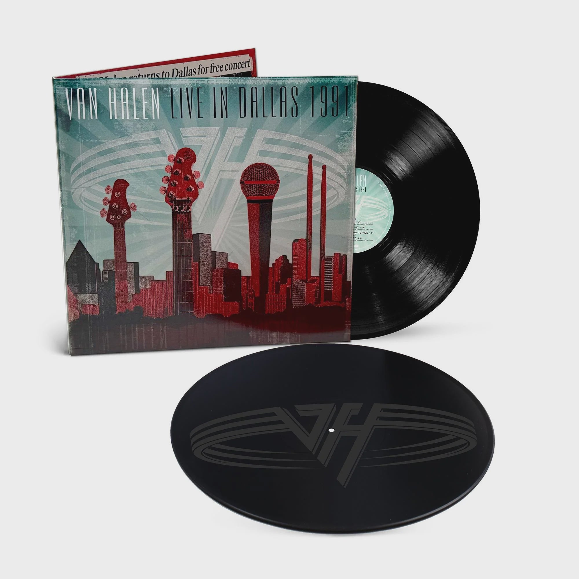 Van Halen - Live In Dallas 1991 Vinyl 2LP