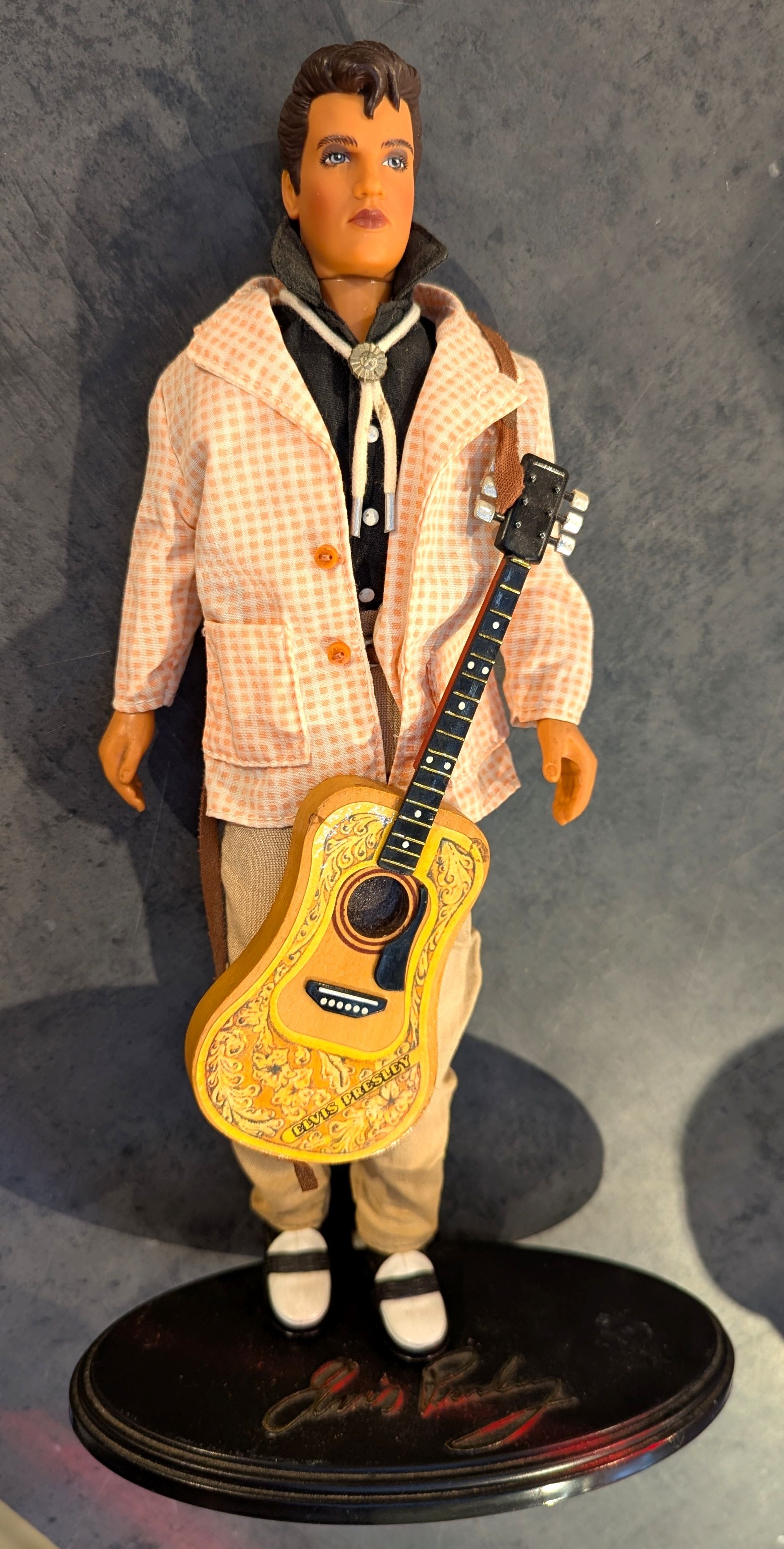 Elvis Presley - Vintage 1993 Teen Idol Sun Never Sets On A Legend 30cm Collectable Figure (No Box)