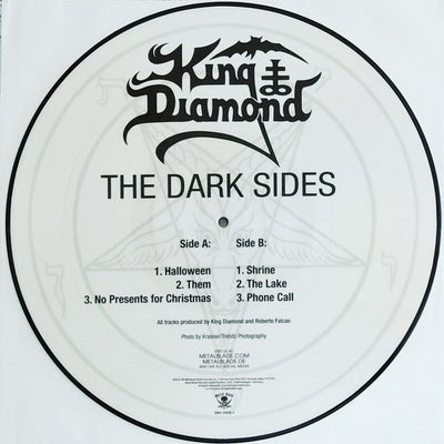 King Diamond - The Dark Sides Limited Edition Picture Disc Vinyl LP (Used)