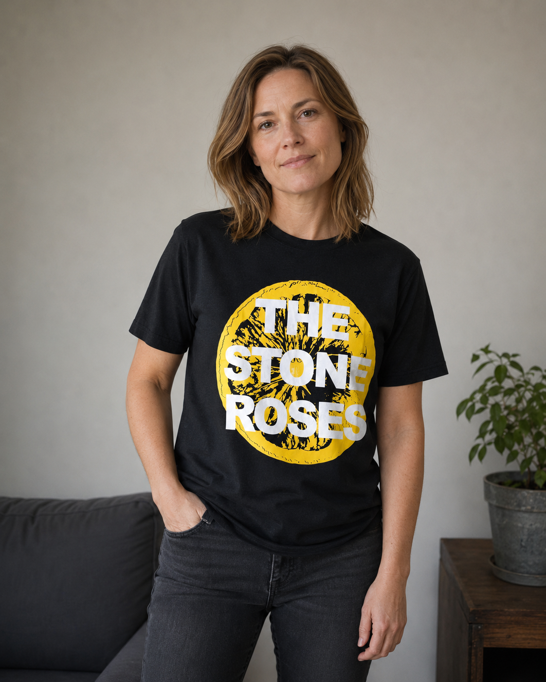 Stone Roses - Lemon Unisex T-Shirt