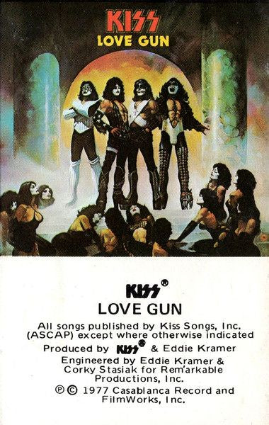 Kiss - Love Gun Cassette