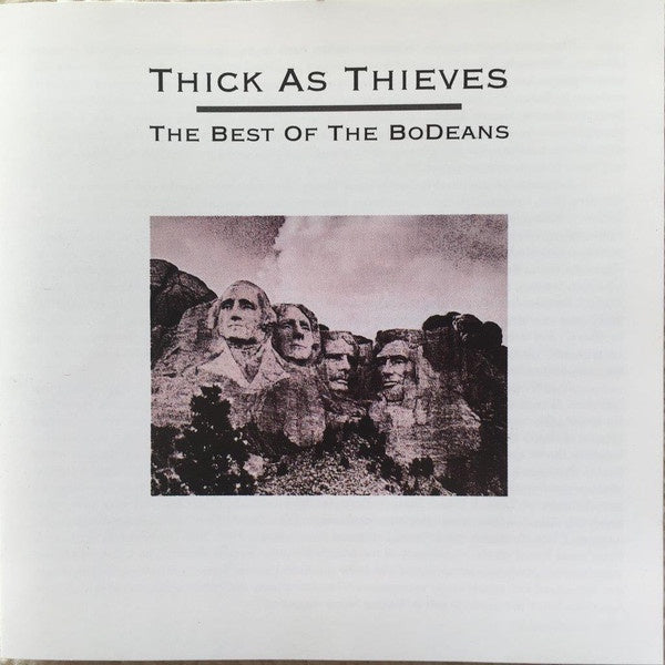 BoDeans - Thick As Thieves, The Best Of The Bodeans CD