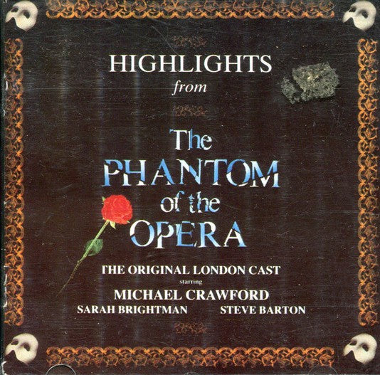 Soundtrack - Highlights From The Phantom Of The Opera (The Original London Cast) CD