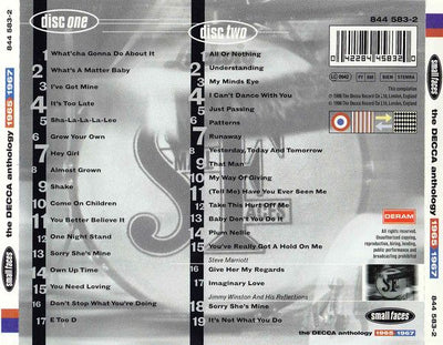 Small Faces - The Decca Anthology 1965 1967 2CD