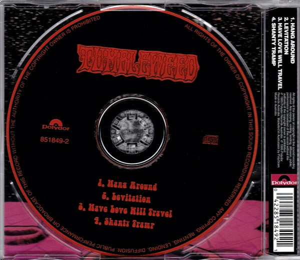 Tumbleweed - Hang Around 4 Track CD Single