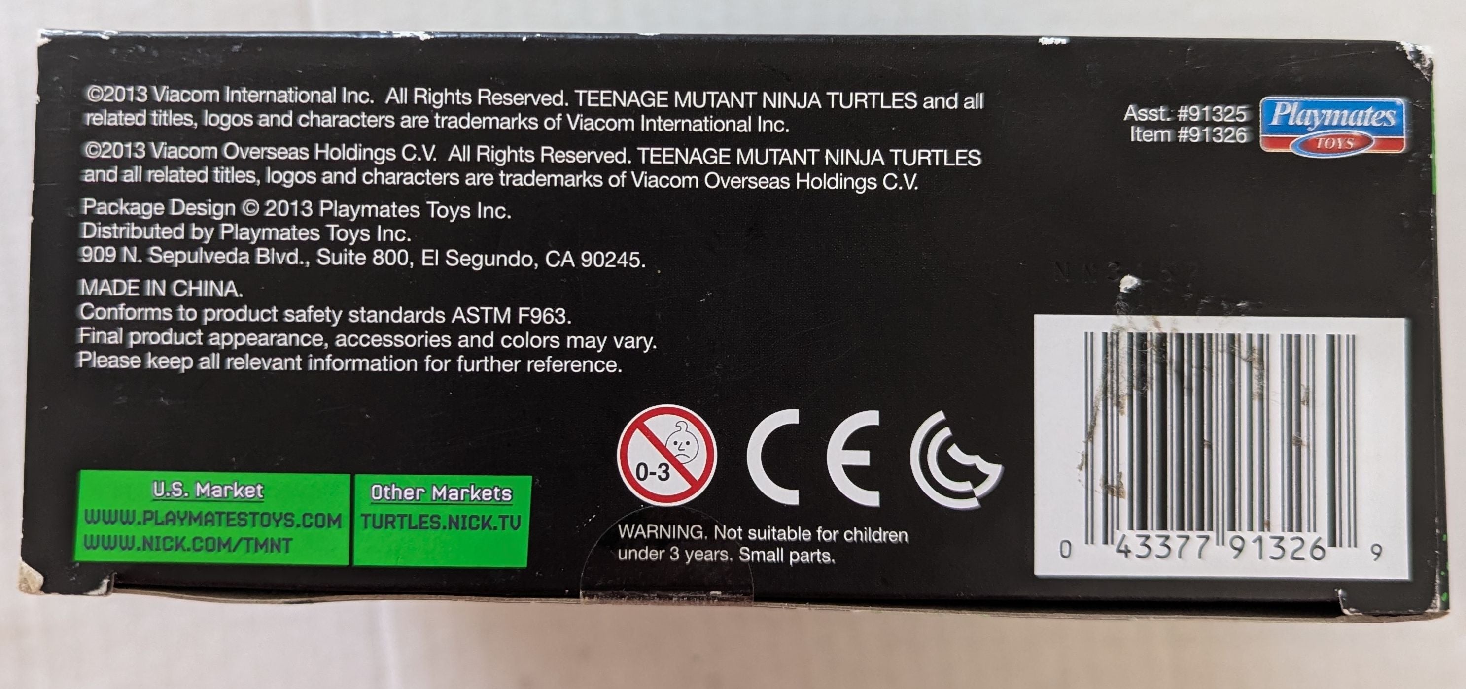 Teenage Mutant Ninja Turtles - Shredder SDCC 2013 Ltd Ed Collectable Action Figure