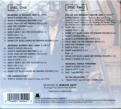 Marvin Gaye – What's Going On Deluxe Edition Digipak 2CD Set
