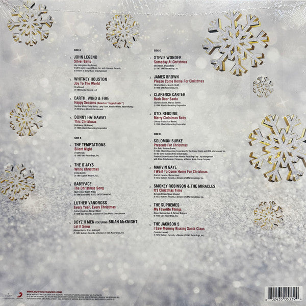 Various Artists – Now That's What I Call R&B Christmas! Vinyl 2LP