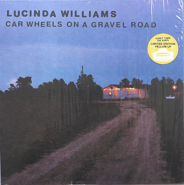 Lucinda Williams - Car Wheels On A Gravel Road Yellow Coloured Vinyl LP