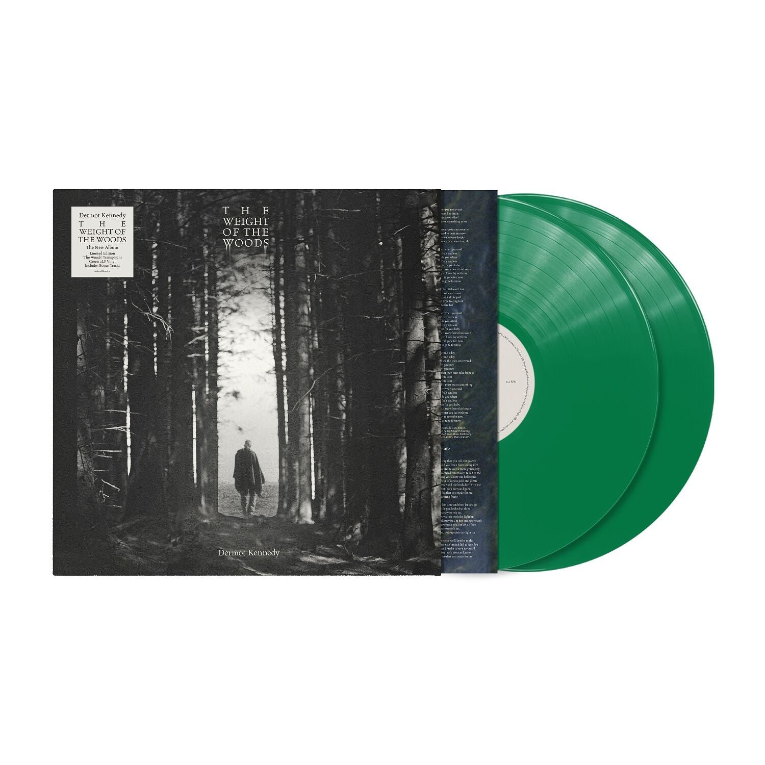 Dermot Kennedy - The Weight Of The Woods Green Coloured Vinyl 2LP