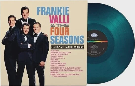 Frankie Valli & Four Seasons - Greatest '60s Hits Sea-Blue Coloured Vinyl LP