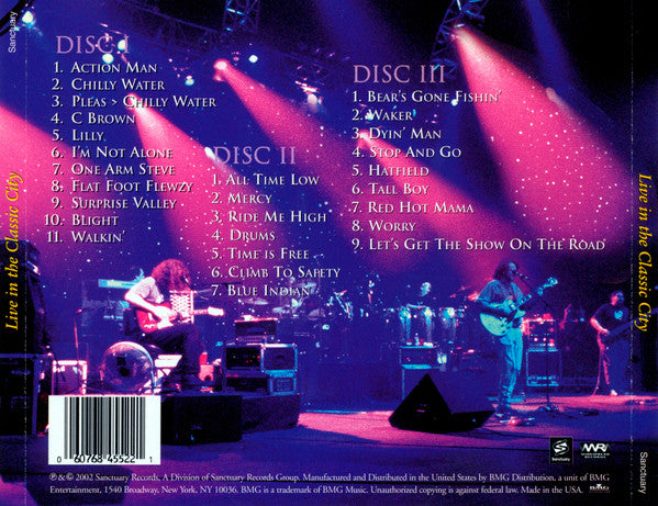 Widespread Panic - Live In The Classic City 3CD