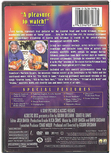 Jerry Garcia, David Grisman – Grateful Dawg