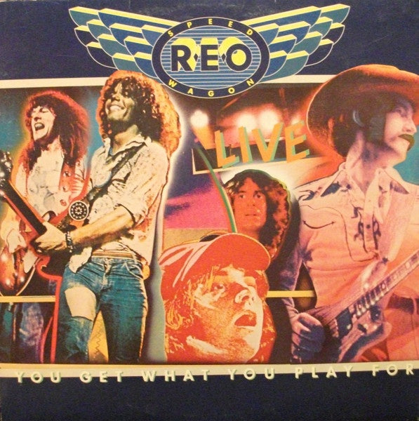 REO Speedwagon - Live: You Get What You Play For CD