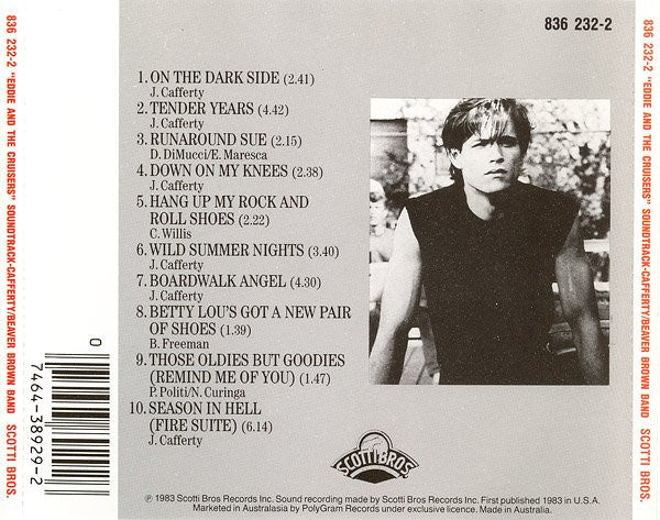 Soundtrack - Eddie & The Cruisers (Original Motion Picture Soundtrack) CD