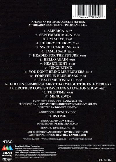 Neil Diamond – Greatest Hits Live DVD