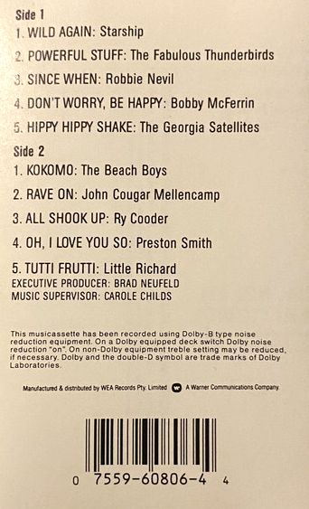 Soundtrack - Cocktail (Original Motion Picture Soundtrack) Cassette