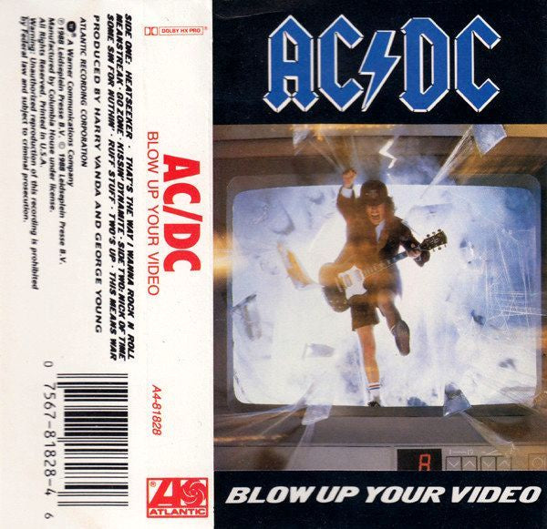 AC/DC - Blow Up Your Video [Club Edition] Cassette