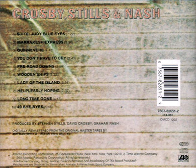 Crosby, Stills & Nash - Crosby, Stills & Nash CD