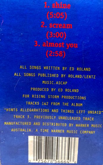 Collective Soul - Shine Cassette Single Tape