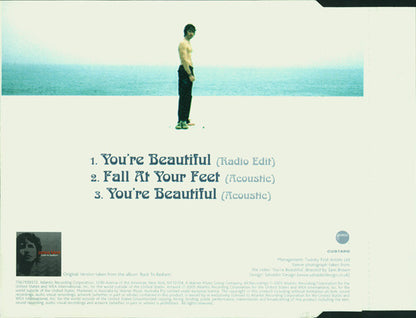 James Blunt - You're Beautiful 3 Track CD Single