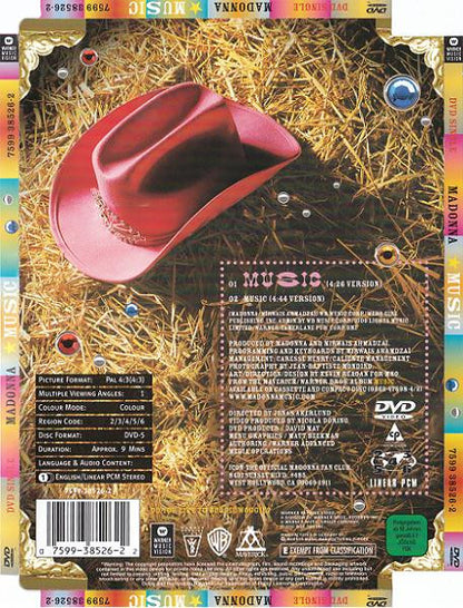 Madonna - Music DVD Single (Super Jewel Case)