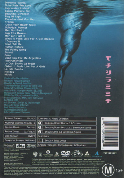 Madonna - Drowned World Tour 2001 DVD