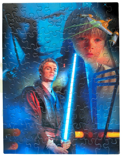 Star Wars - Luke Skywalker 100pc Hasbro Jigsaw Puzzle (2002)
