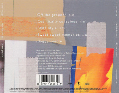 Paul McCartney - Off The Ground CD Single