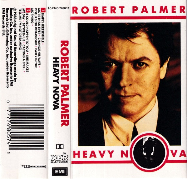 Robert Palmer - Heavy Nova Cassette