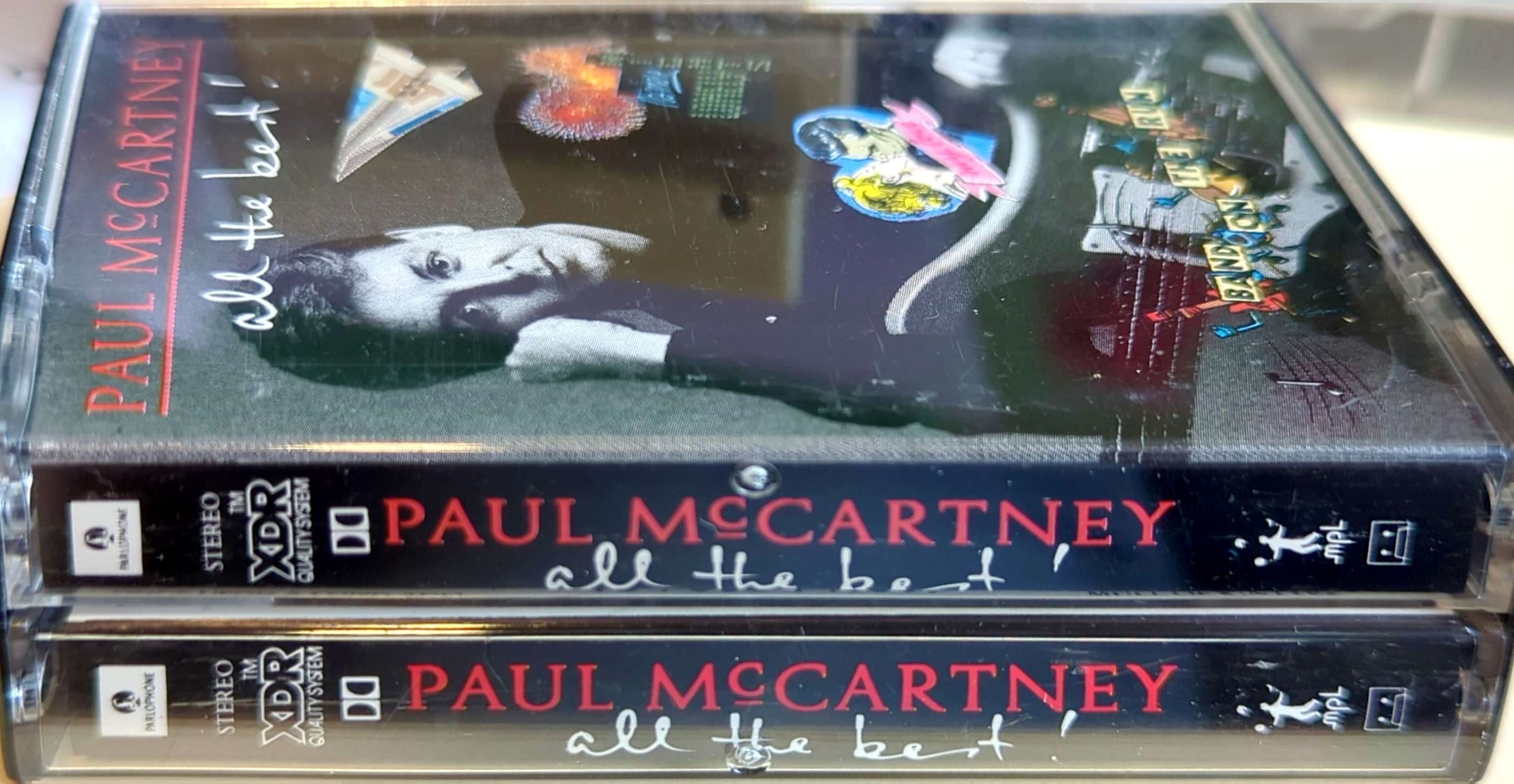 Paul McCartney - All The Best! 2 Cassette (Promo/Sample Double Cassette)