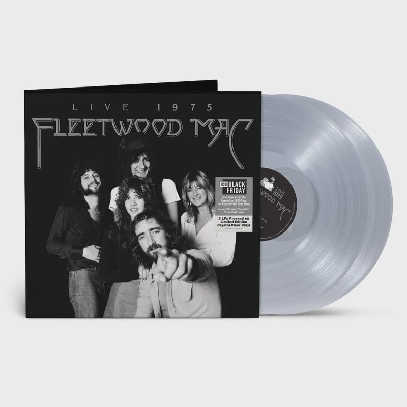 Fleetwood Mac - Live 1975 RSDBF2025 Crystal-Clear Coloured Vinyl 2LP
