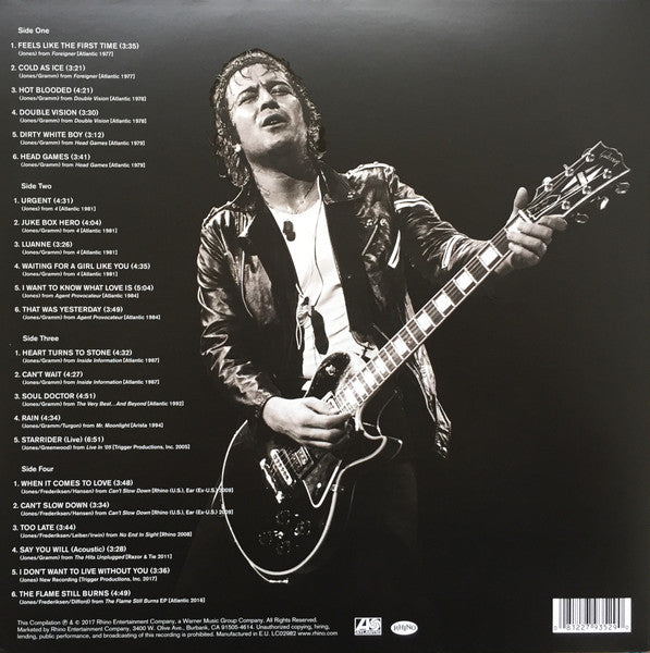 Foreigner - 40 Hits From Forty Years 1977 - 2017 Vinyl 2LP (Used)