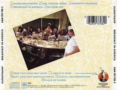 Supertramp - Breakfast In America CD