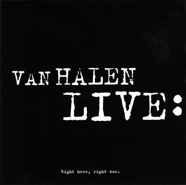 Van Halen - Live (Right Here, Right Now) 2CD