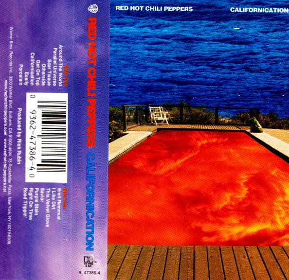 Red Hot Chili Peppers - Californication Cassette