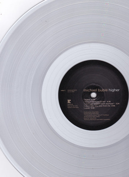 Michael Buble - Higher Clear Coloured Vinyl LP (Used)
