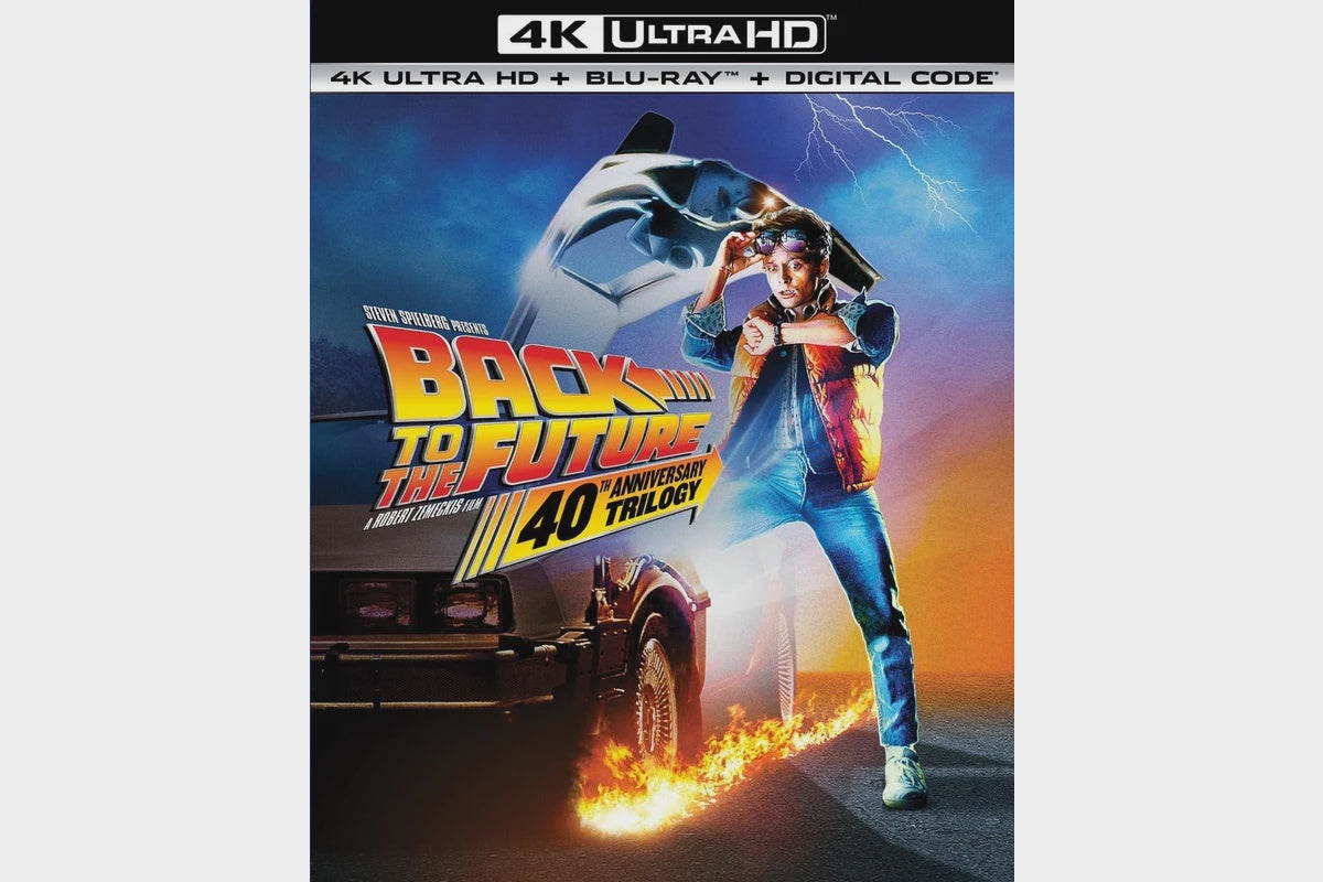 Back To The Future Trilogy - 40th Anniversary 4K UHD + Blu-Ray 8Blu-Ray (New)