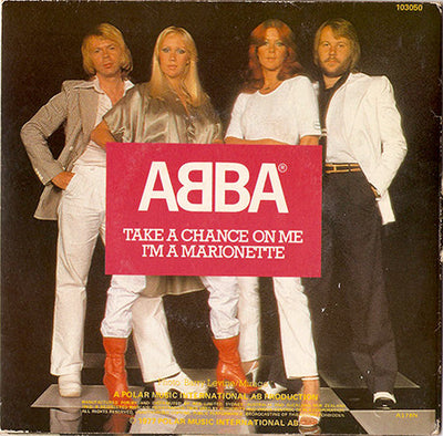 ABBA - Take A Chance On Me / I'm A Marionette 7" Vinyl Single (Used)