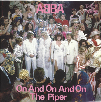 ABBA - On & On & On / The Piper 7" Vinyl Single (Used)