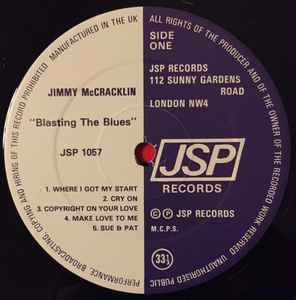 Jimmy McCracklin - Blasting The Blues Vinyl LP (Used)