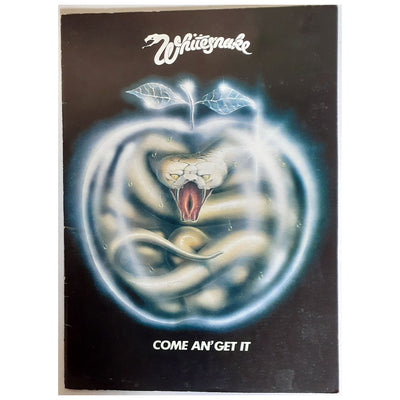 Whitesnake - Come An' Get It 1981 Original Concert Tour Program