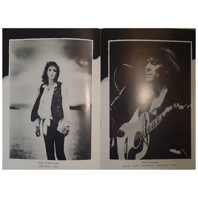 Clannad - Australian Tour 1988 Original Concert Program