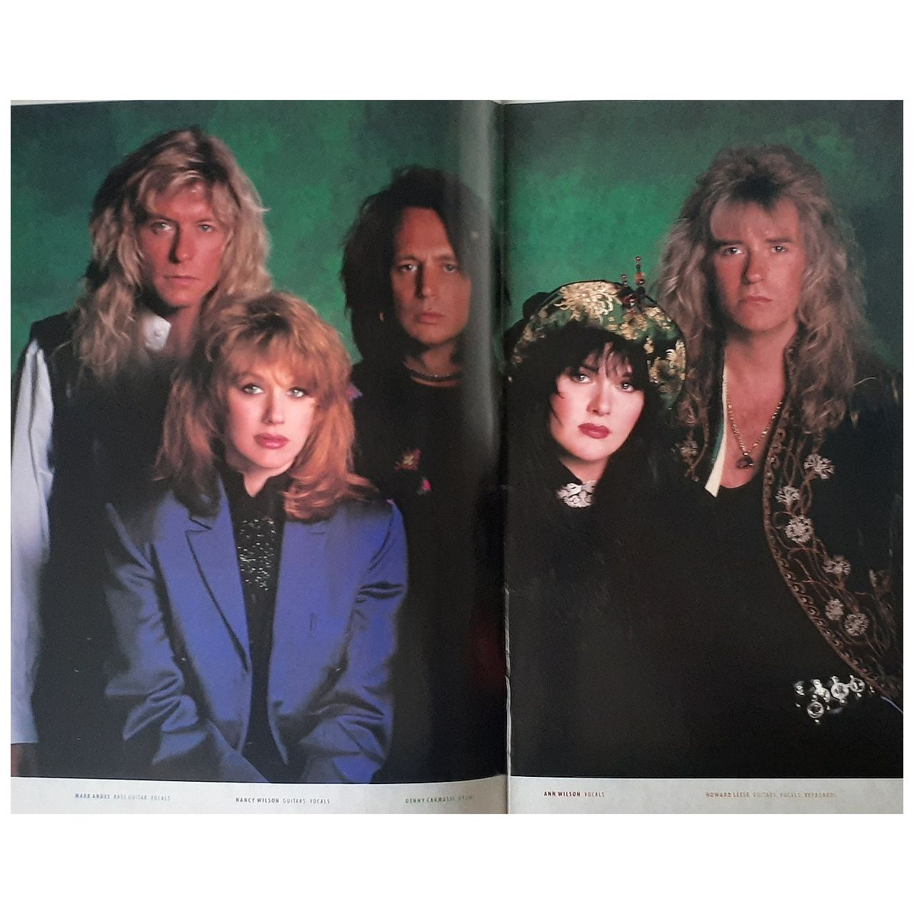 Heart - Brigade World Tour Original 1990 Concert Tour Program