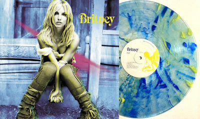 Britney Spears ‎– Britney Clear Blue/Yellow Splatter Coloured Vinyl LP (Used)