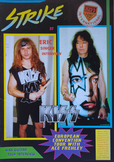 Kiss - Strike Magazine Various Issues 1993-1999
