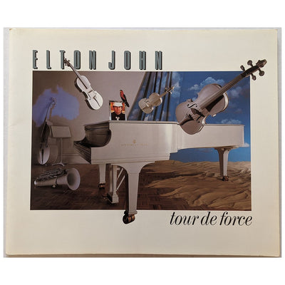 Elton John - Tour De Force 1987 Original Australian Concert Program