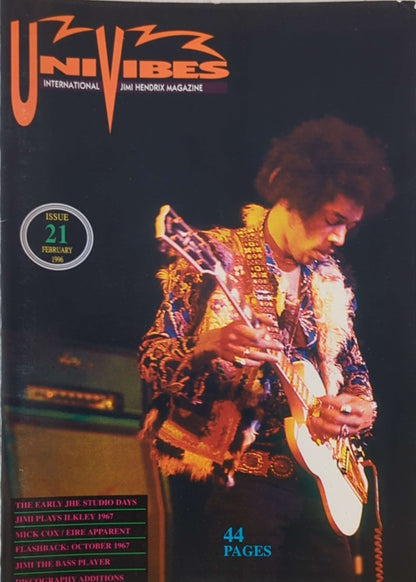 Jimi Hendrix - UniVibes Issue 21 Magazine