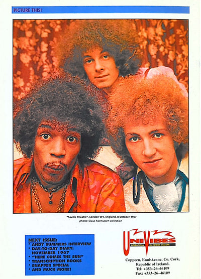 Jimi Hendrix - UniVibes Issue 21 Magazine